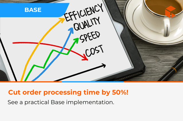 How to cut order processing time by 50%