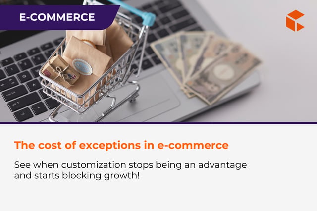 The cost of exceptions in e-commerce - why too much customization blocks sales scaling
