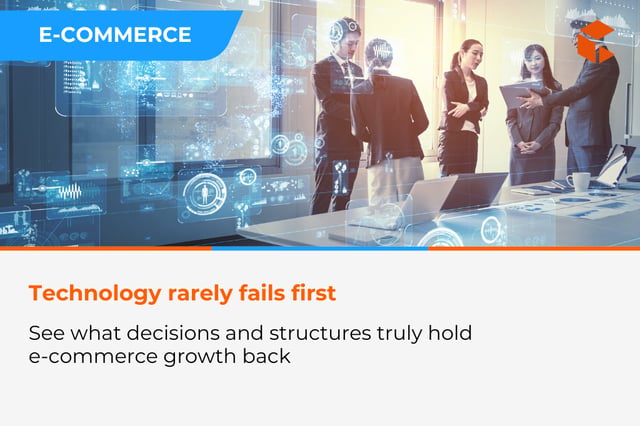 What is holding back e-commerce growth