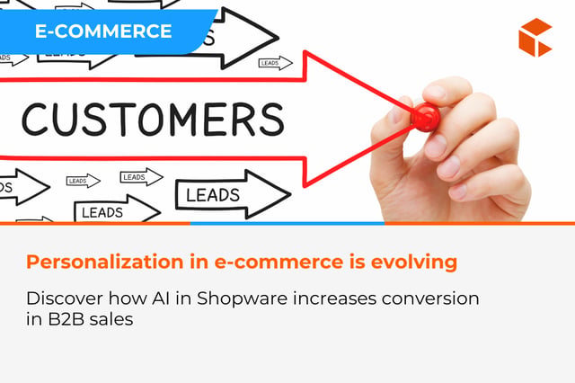 Personalization 2.0 - how to use AI in Shopware to increase conversion in B2B