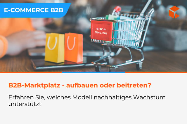 B2B-Marktplätze 2026 - eigene Plattform aufbauen oder bestehendem Marktplatz beitreten?