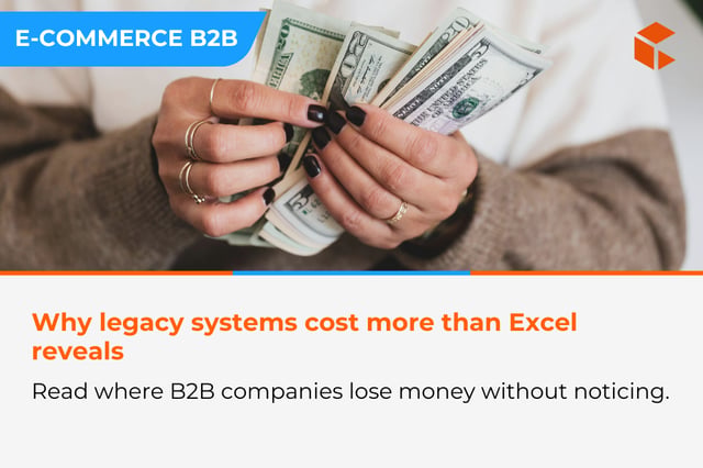 Why Legacy E-commerce Systems Quietly Erode Margins in B2B Companies