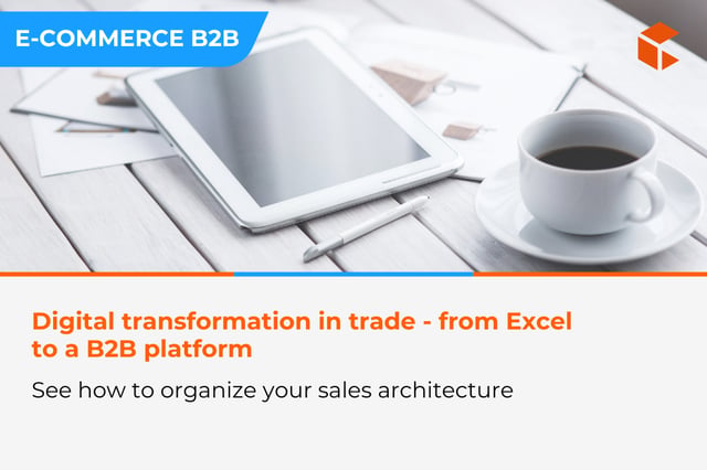 Digital transformation in a trading company - from Excel to a scalable B2B platform