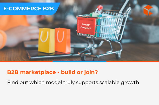 B2B marketplaces in 2026 - build your own platform or join an existing marketplace?