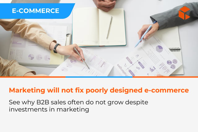 Why B2B e-commerce does not grow despite investments in marketing