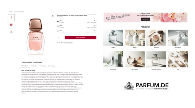 Karta produktu Parfum.de