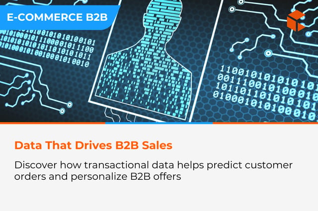 How Transactional Data Supports Personalization and Forecasting in B2B E-commerce