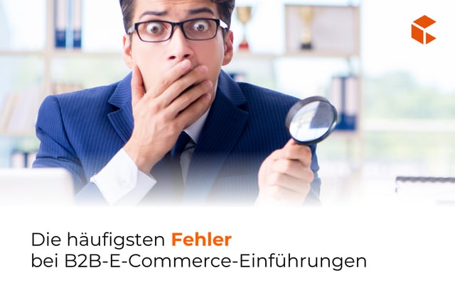 Die häufigsten Fehler bei B2B-E-Commerce-Einführungen