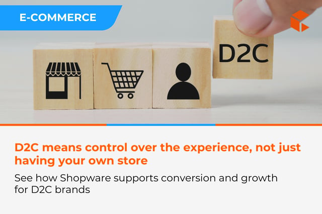 How Shopware supports D2C brands