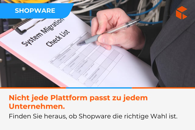 Finden Sie heraus, ob Shopware die richtige Plattform für Sie ist!