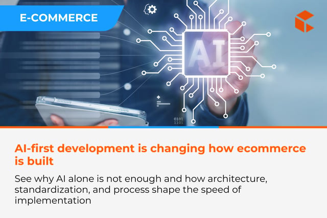 AI-first development in e-commerce - why simply “adding AI” is not enough