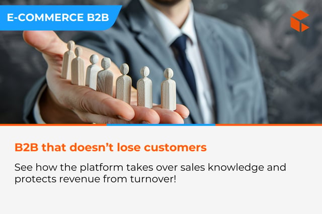 B2B e-commerce as a tool for protecting revenue from sales team turnover: how the platform takes over customer knowledge