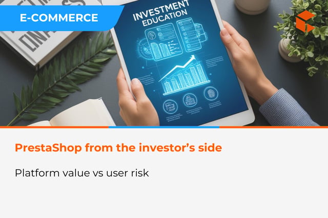 What an investor sees in PrestaShop, and what a user does not see