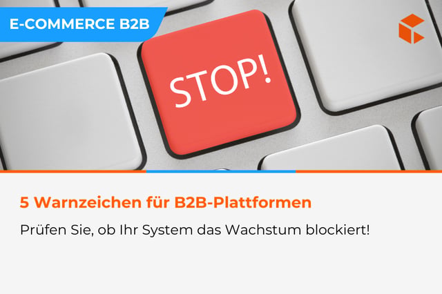 L5 Anzeichen dafür, dass ein B2B-Unternehmen seine E-Commerce-Plattform